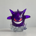 New 8Cm Pokemon Figure Snorlax Gengar Transparent Action Figure Statue Anime Model Doll Decoraion Collectible Toys Gift Pvc