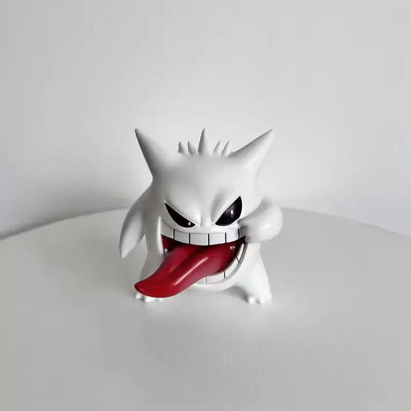New Anime Gengar Action Figure Transparent Desktop Collectible Ornament Pvc Model Characters Doll Kids Toy Birthday Gift